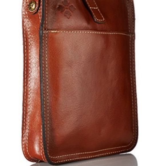 Patricia Nash Pouch Handbag Purse Brown Tan - Picture 3 of 4